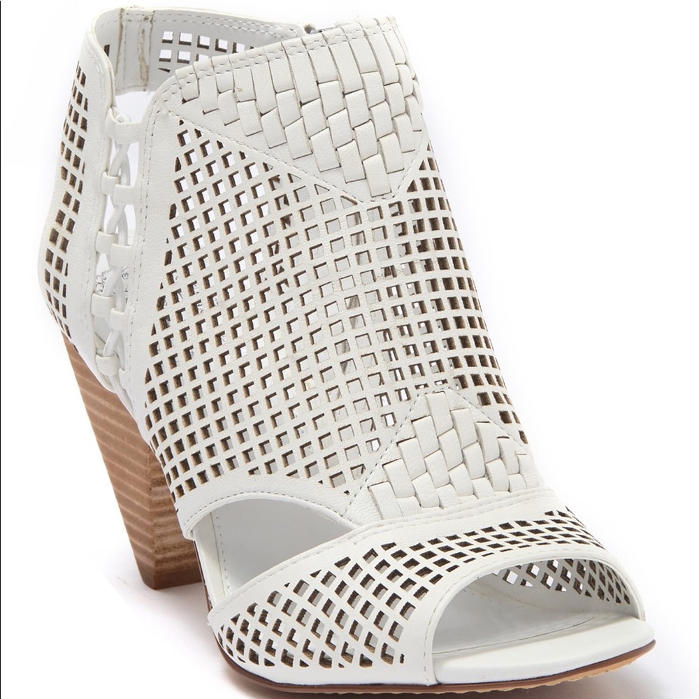 3” Emmbell Laser Cut Cone Heel 9M (fit like 8.5)